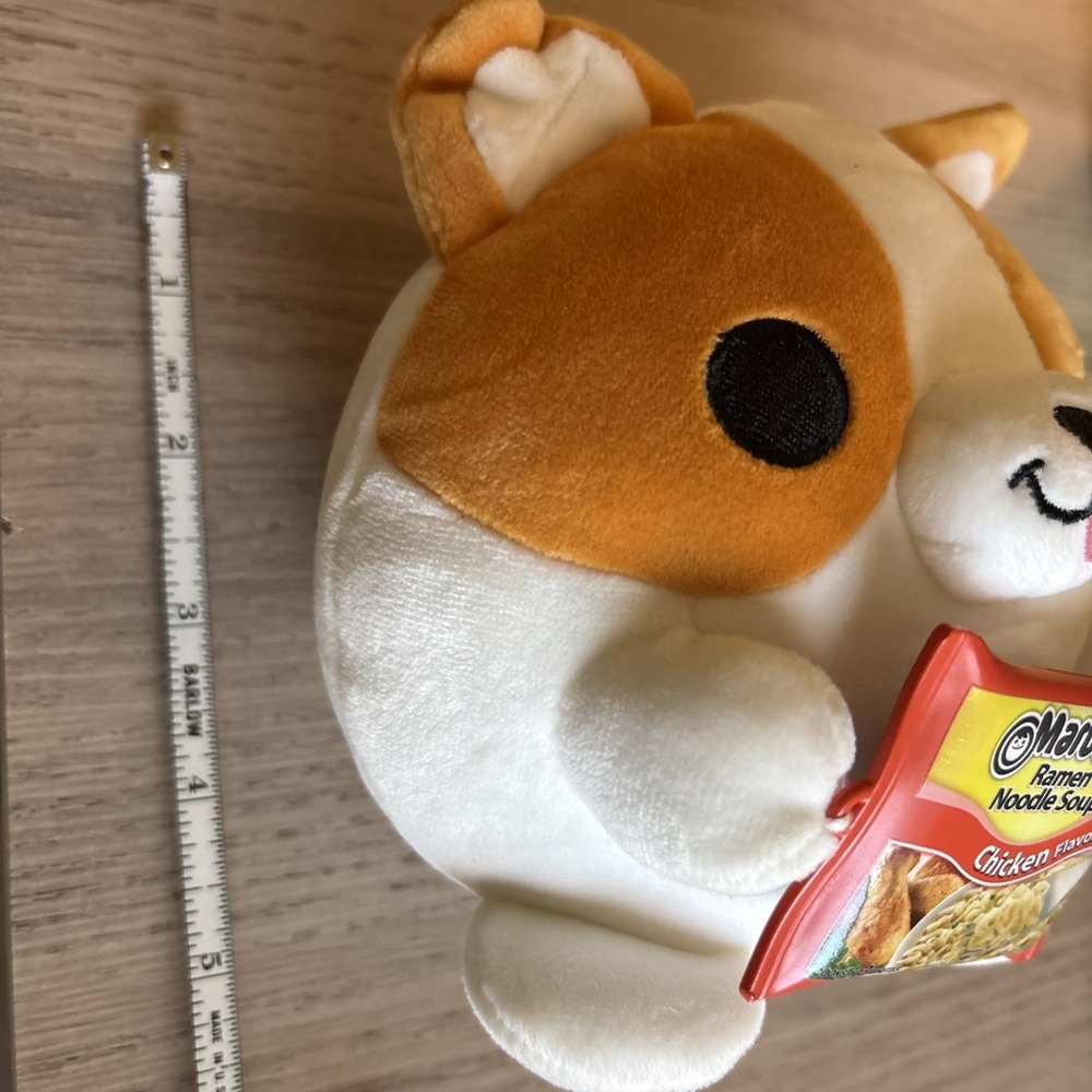 Snackles Benji Maruchan Ramen Noodle Soup Chicken Flavor Mascot Plush 5" Tall - Picture 6 of 7